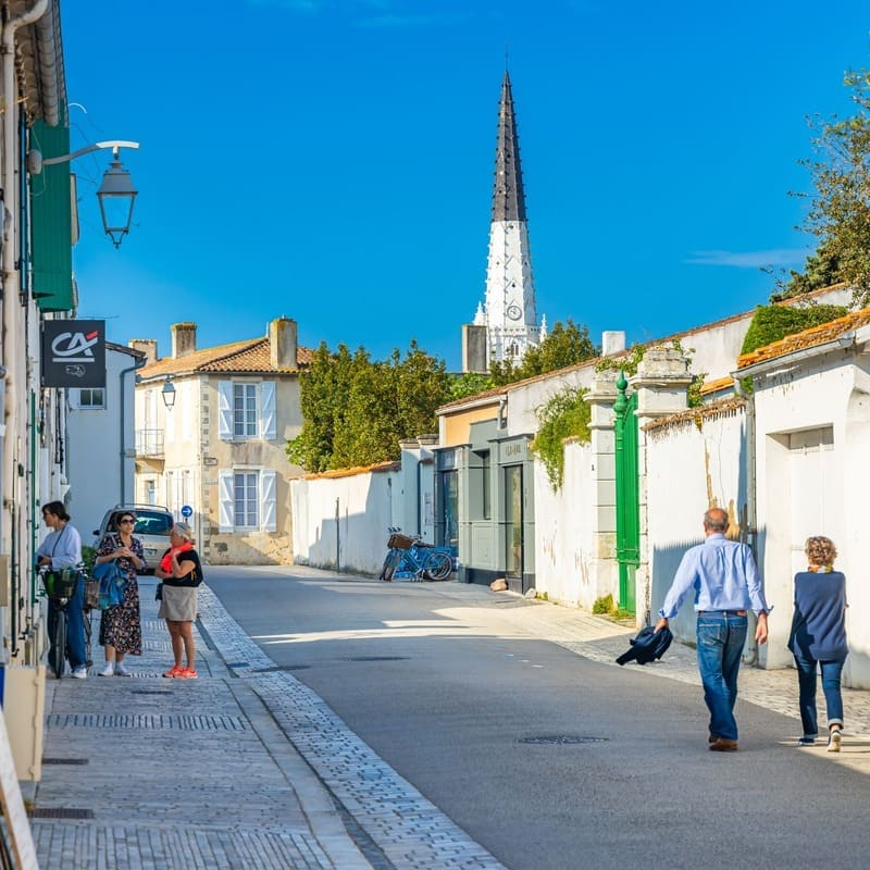 Small Commune Of Ars-en-Re In Ile de Re, France