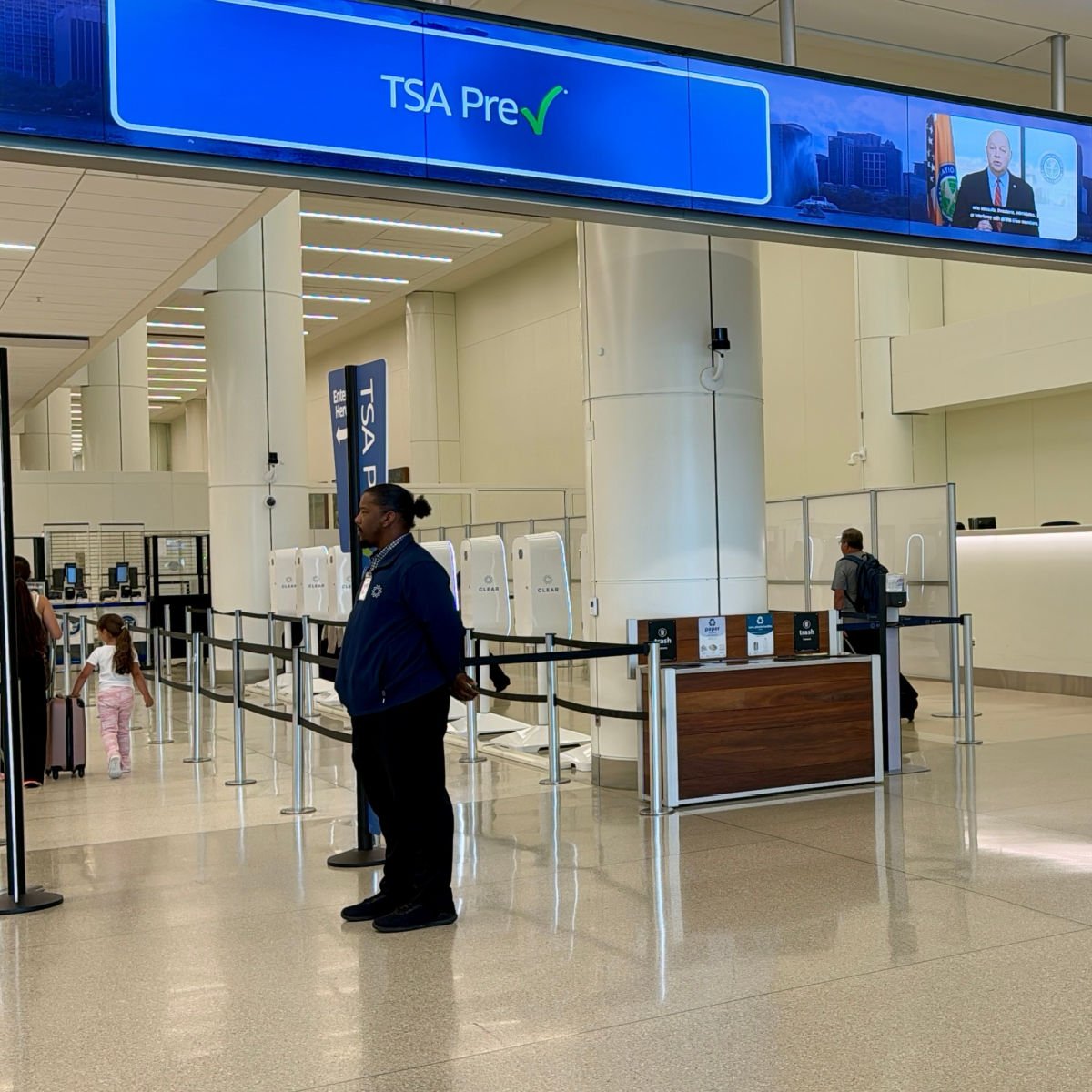 TSA PreCheck line at Orlando airport
