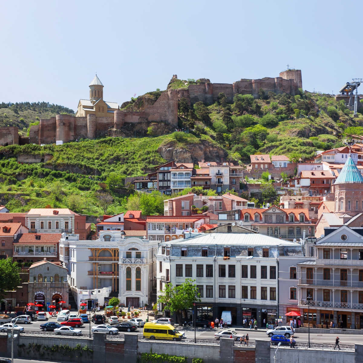 5 Surprising European Cities Surging In Popularity This Summer Tbisili, Georgia cityscape