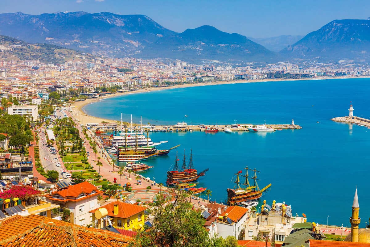 Panoramic View Of Antalya, Turkey