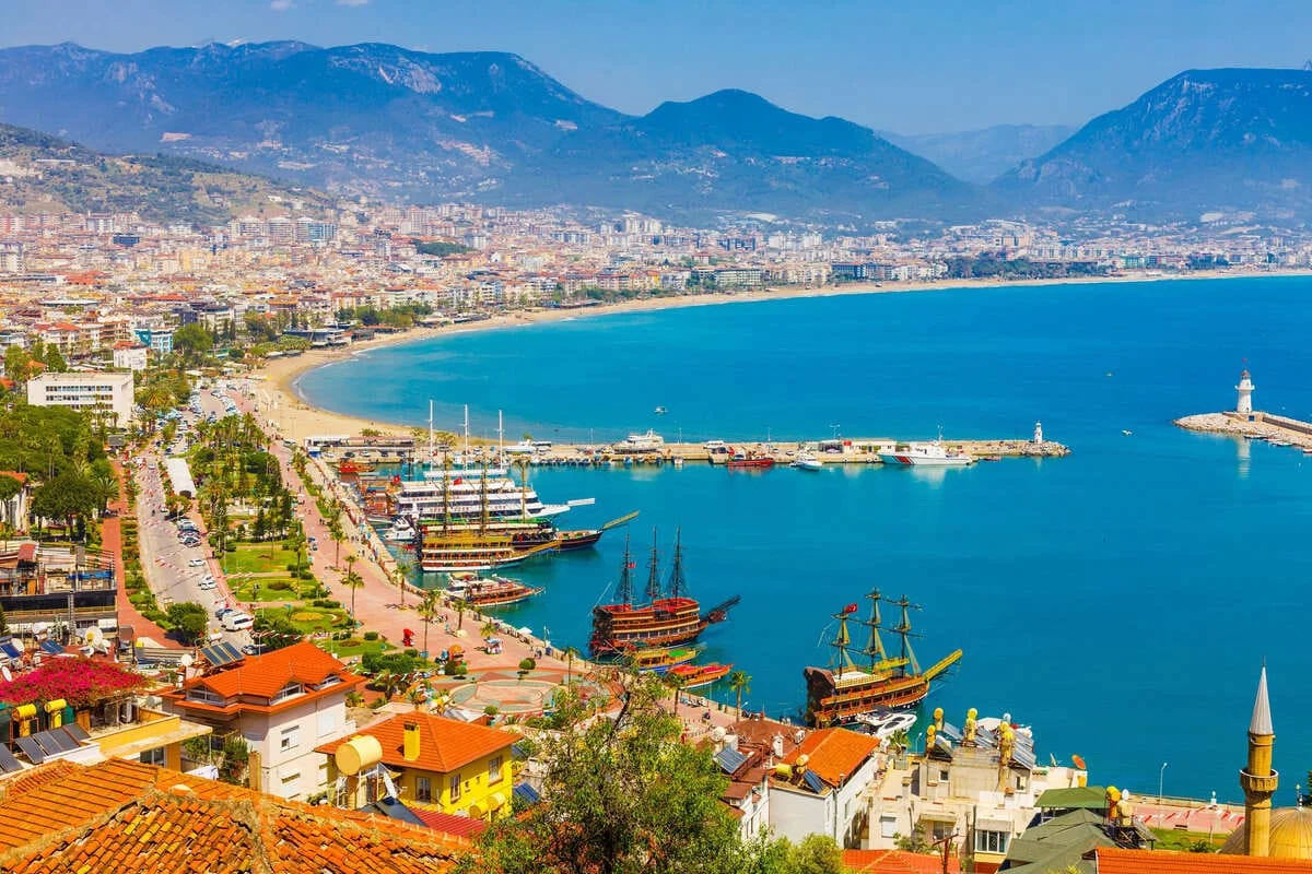 Panoramic View Of Antalya, Turkey