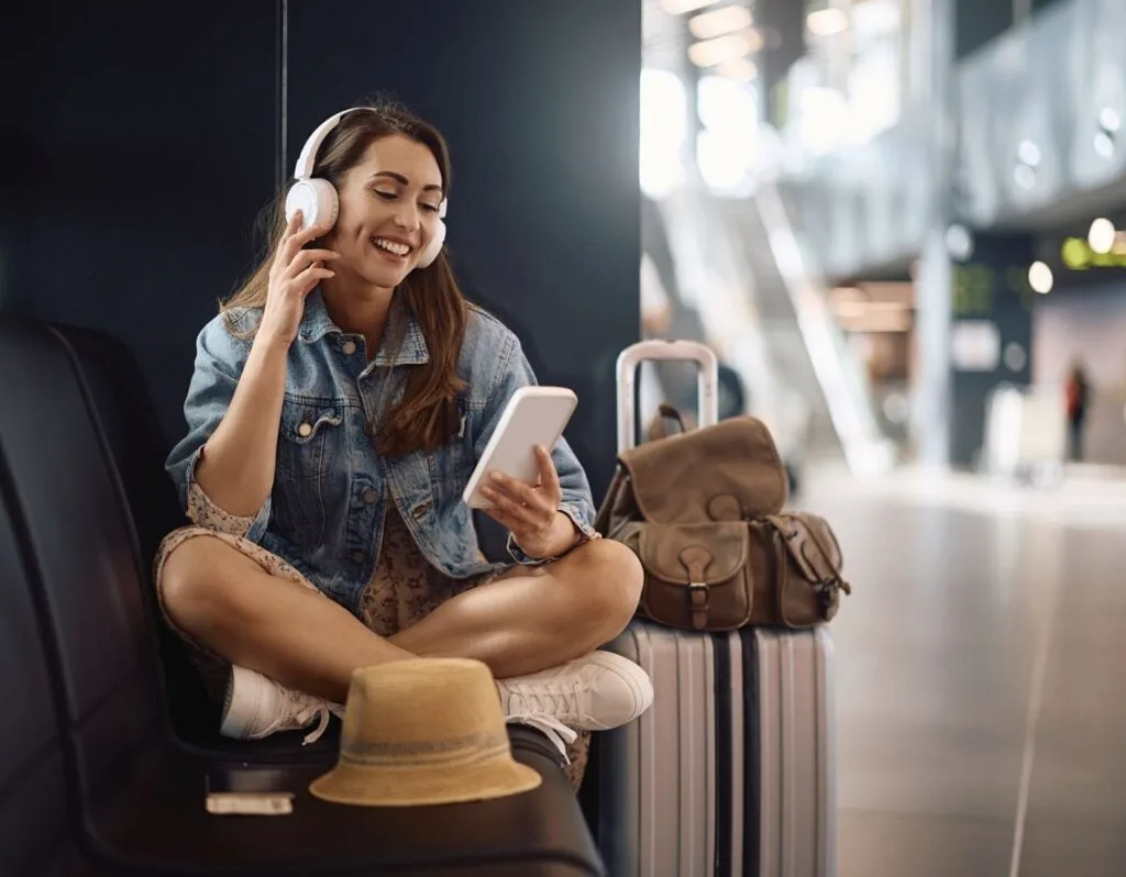 Traveler Happy everything is done and she is ready to depart
