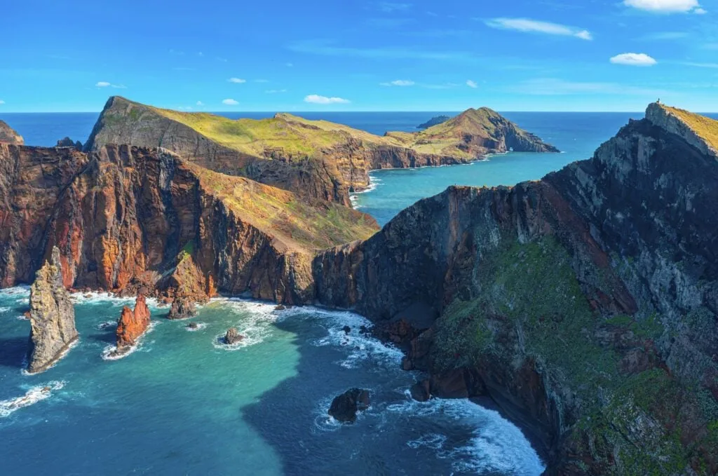 View of one of the best sights of Madeira Island.