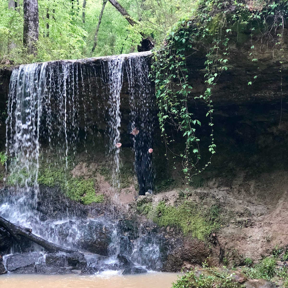 This Affordable Riverside Town Oozes Southern Charm & European Vibes Waterfall hike in Port Gibsons, MS