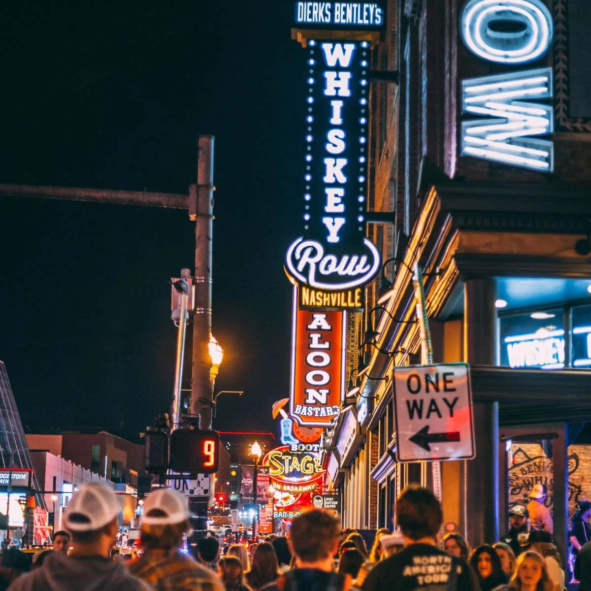 Bars on Broadway in Nashville