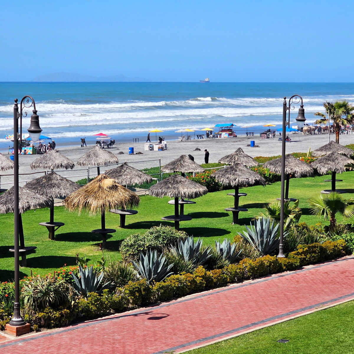 5 Underrated Destinations In Mexico For A Crowd-Free Getaway Beachside park in Rosarito, MX