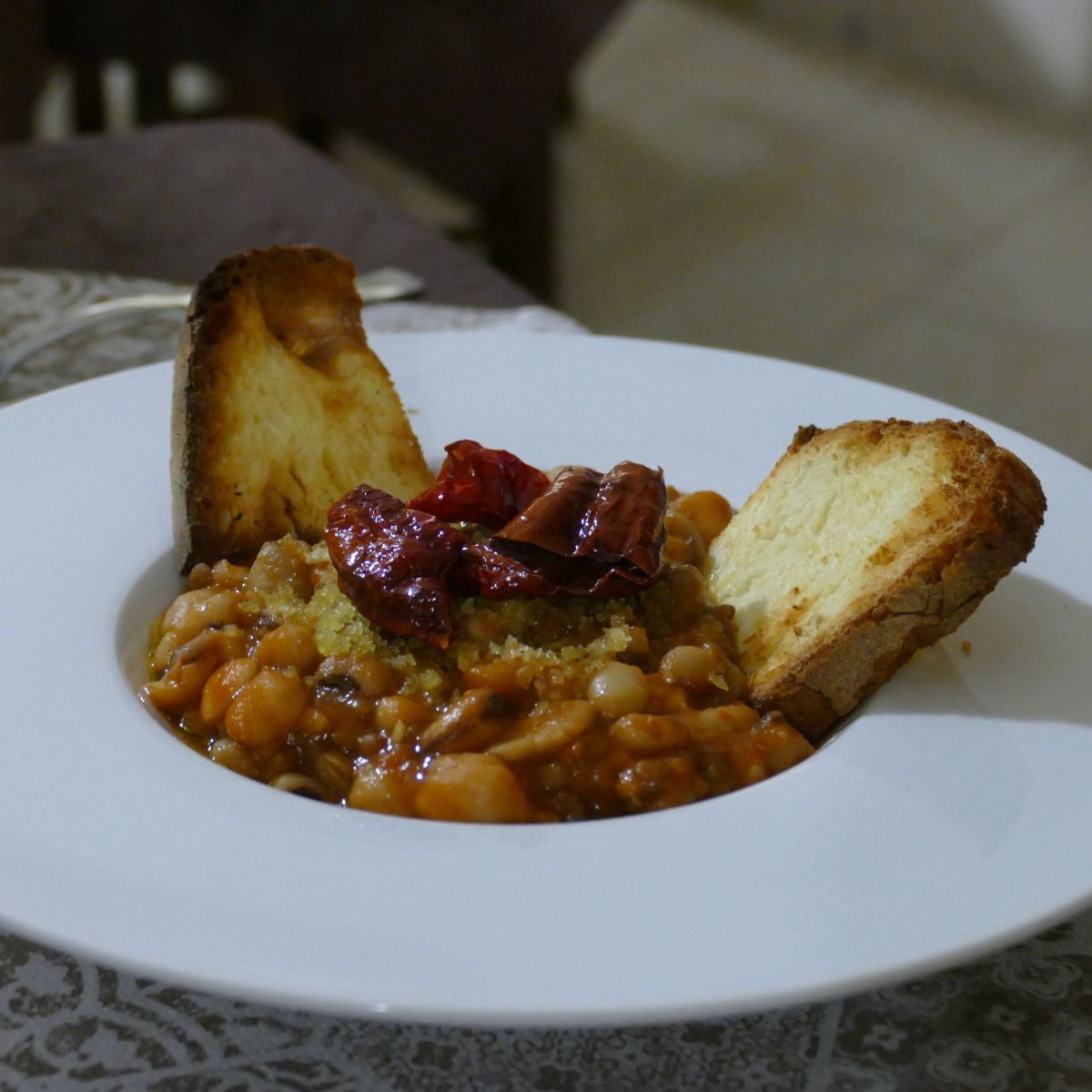 Bowl of Crapiata in Italy