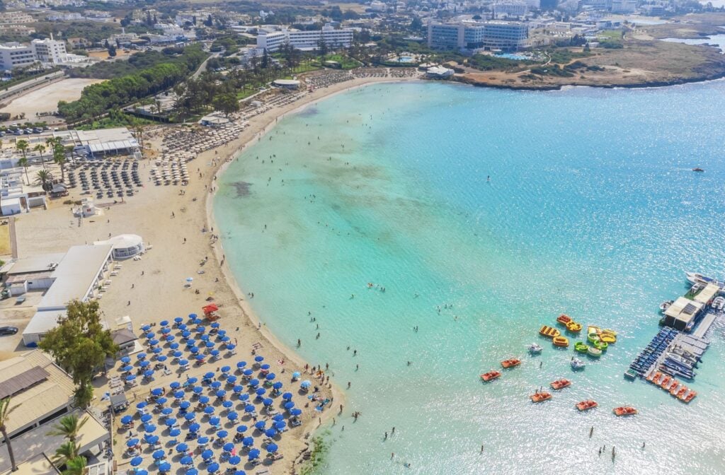 Nissi beach, Ayia Napa, Cyprus