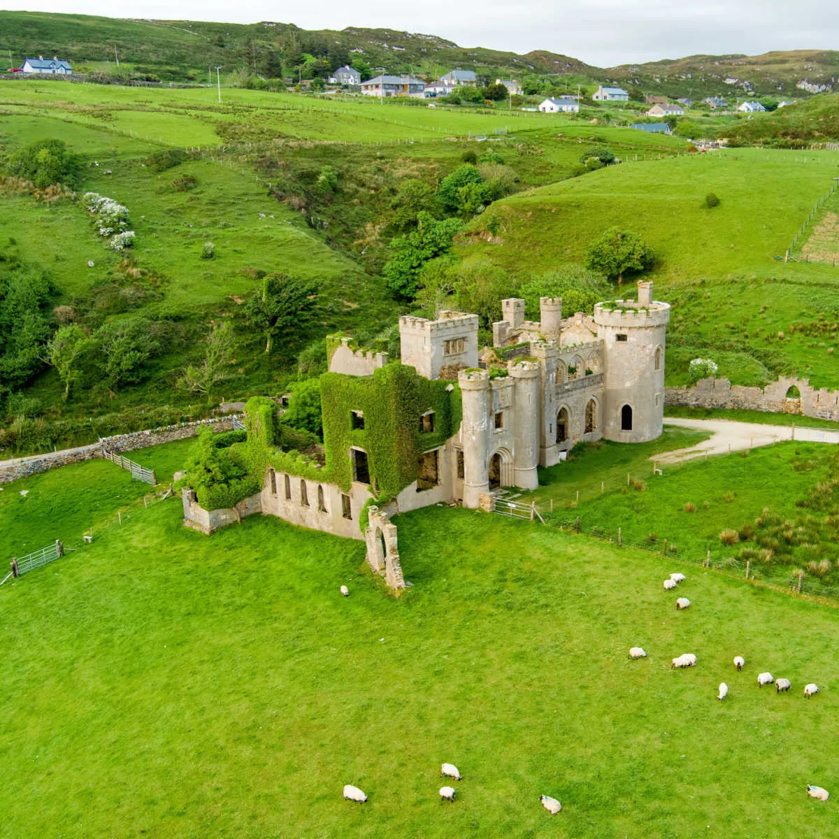 Clifden Castle  in Ireland