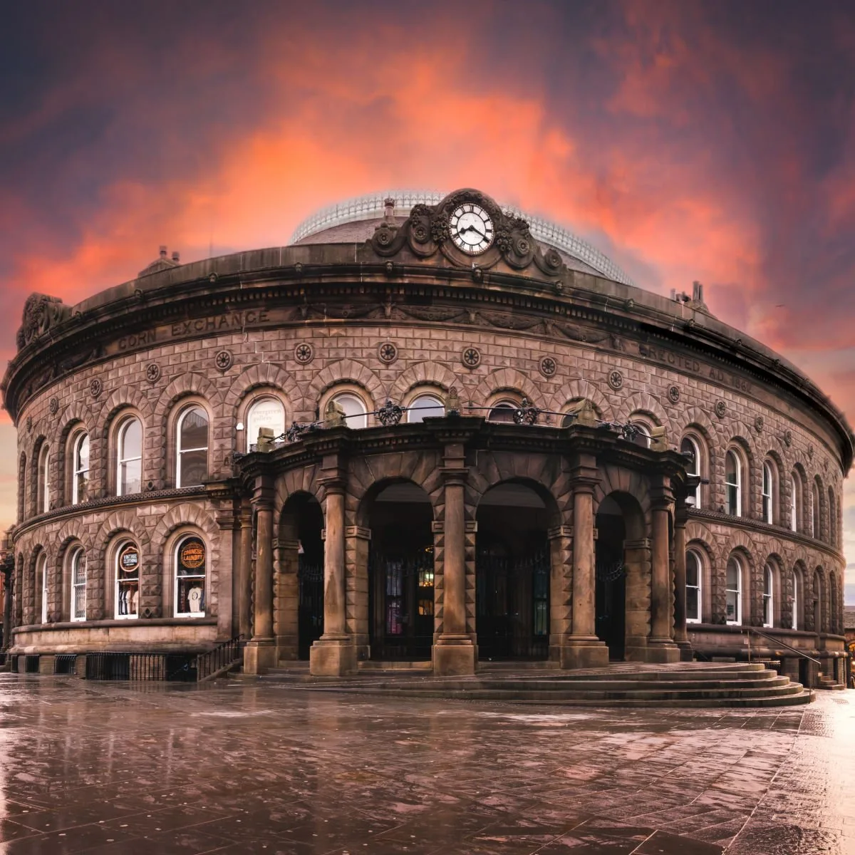Corn Exchange in Leeds, UK