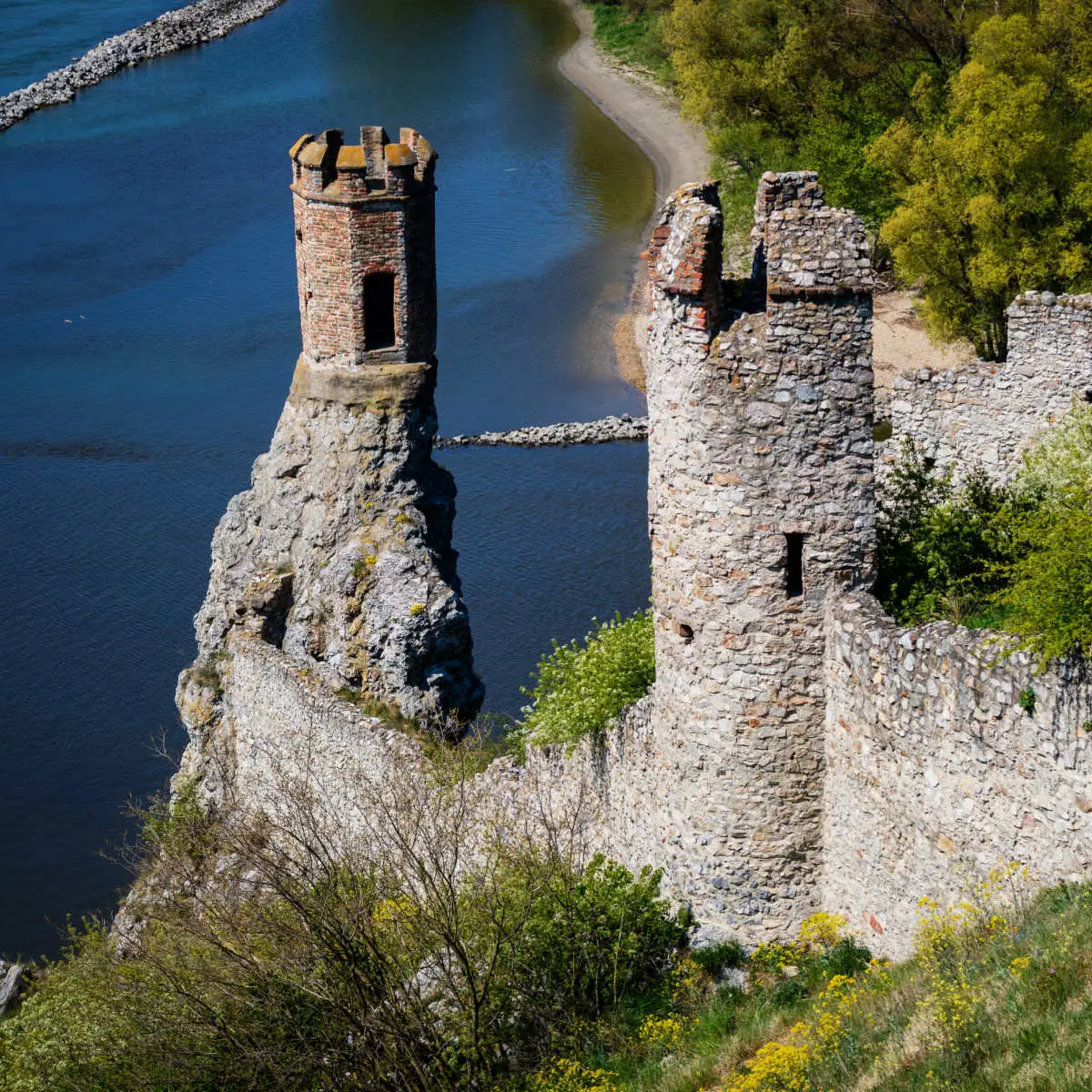 Devin Castle in Slovakia
