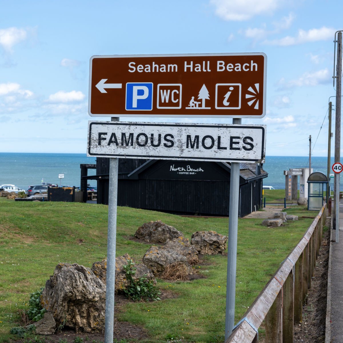 Directions to landmarks in Seaham, UK