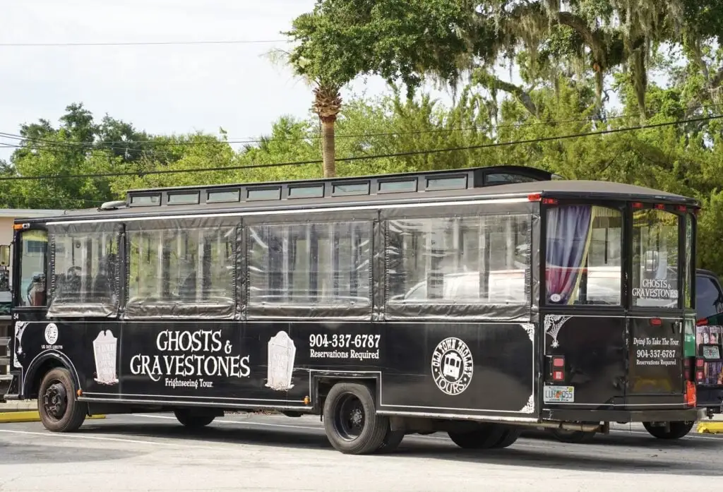 Ghosts & Gravestones trolley tour