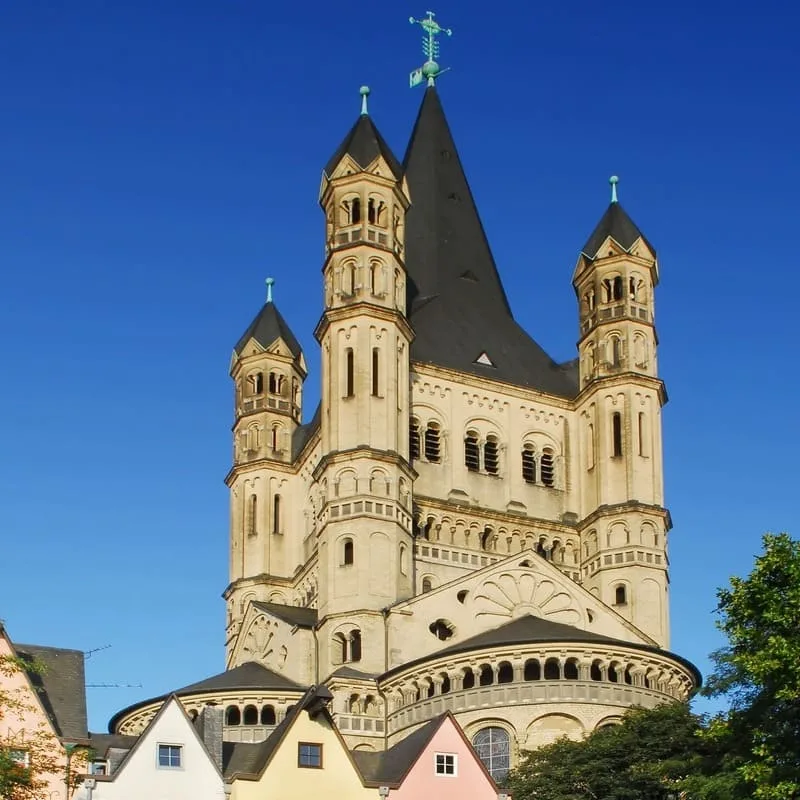 Groß St. Martin In Cologne, Germany