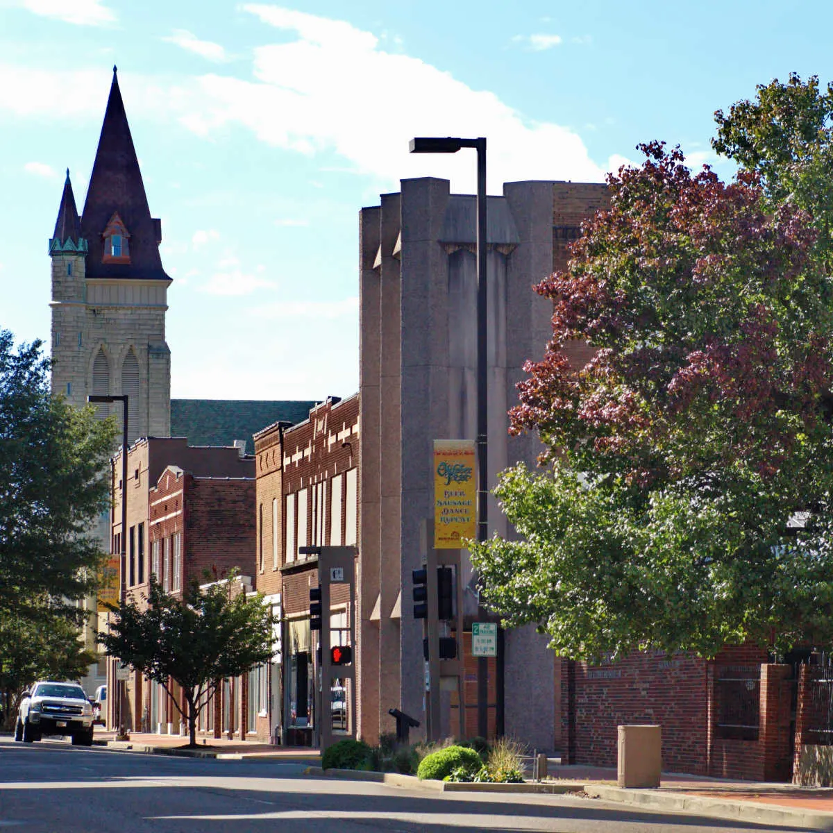 Historic buildings in downtown Paducah, KY