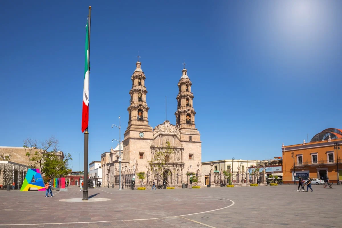 I Visited Mexico's Most Underrated City - Here Are 5 Things That Surprised Me Most Cathedral in main square of Aguascalientes, MX