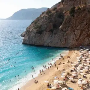 Kaputas Beach in Antalya, Turkiye