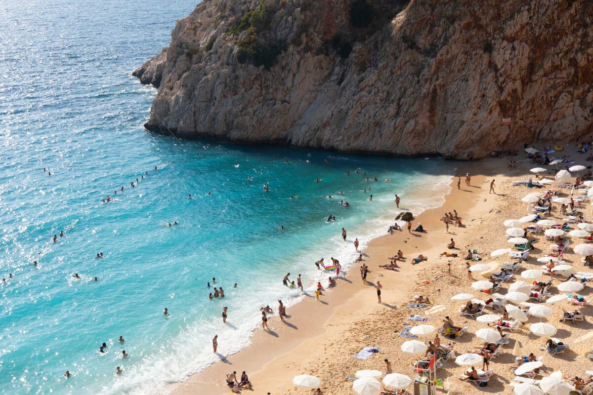 Kaputas Beach in Antalya, Turkiye