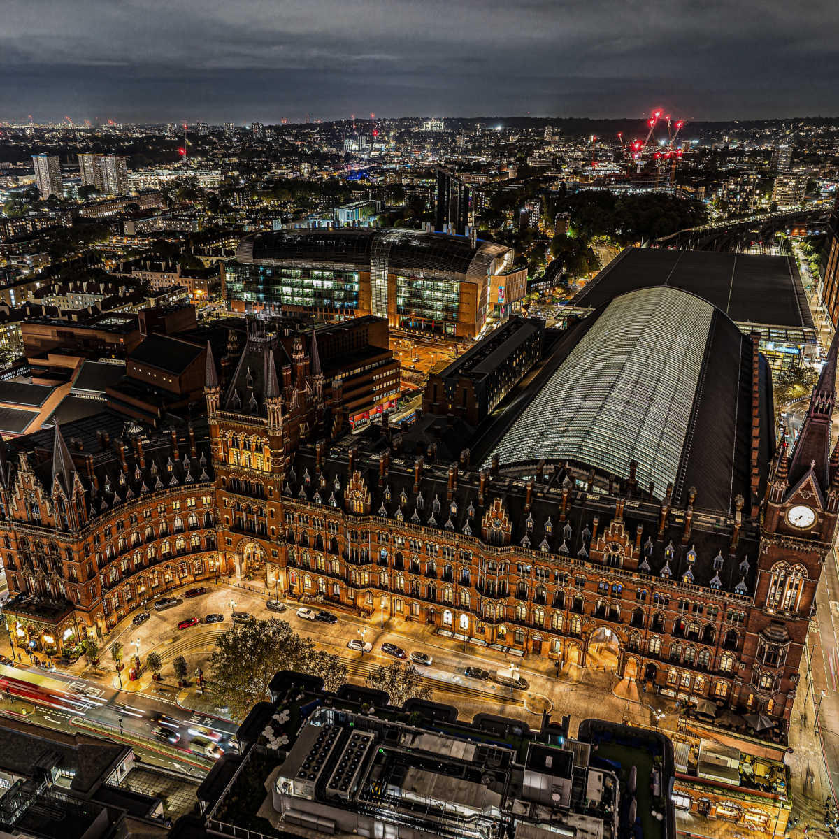 King's Cross station in London, England
