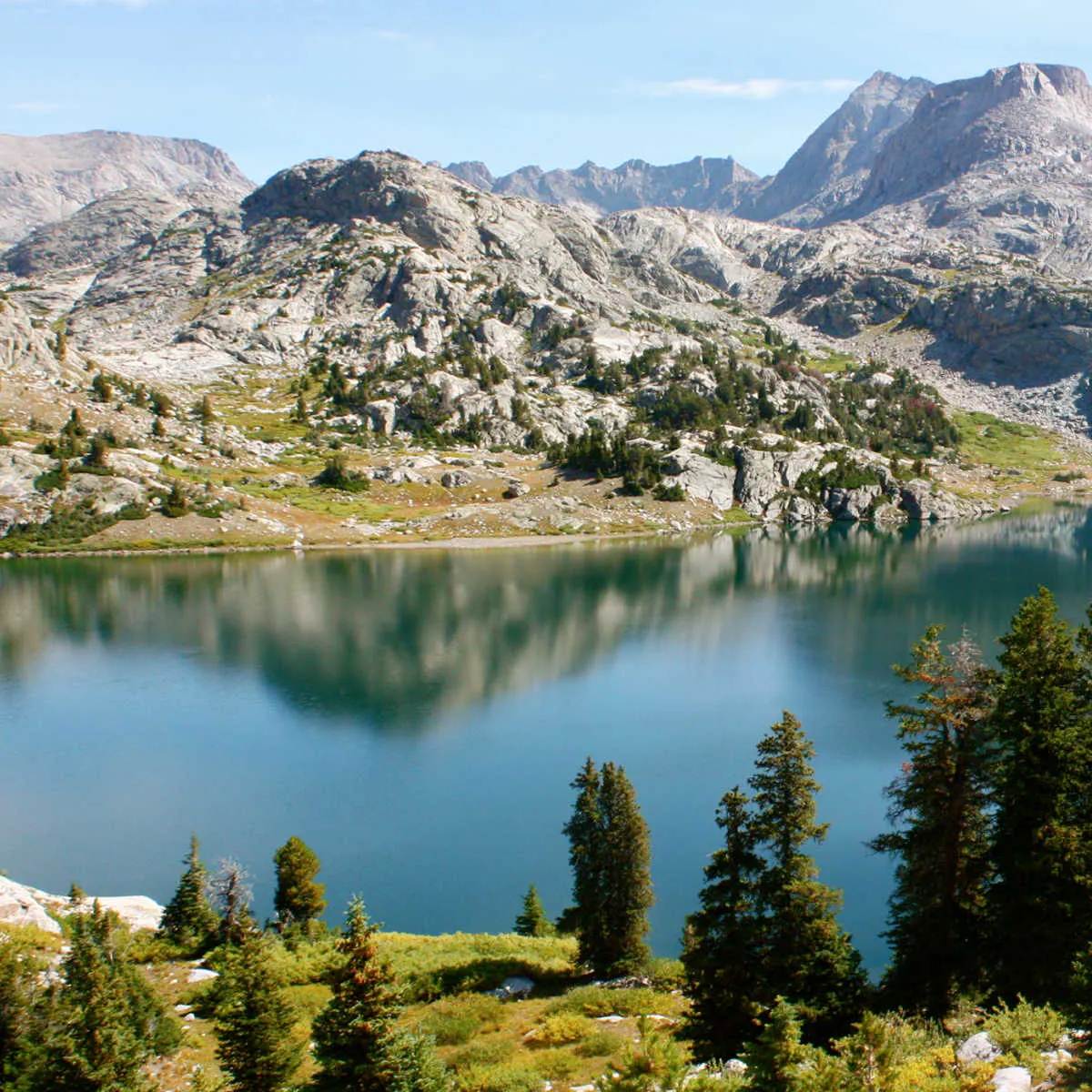 Lake in Titcomb Basin in the Wind River Range
