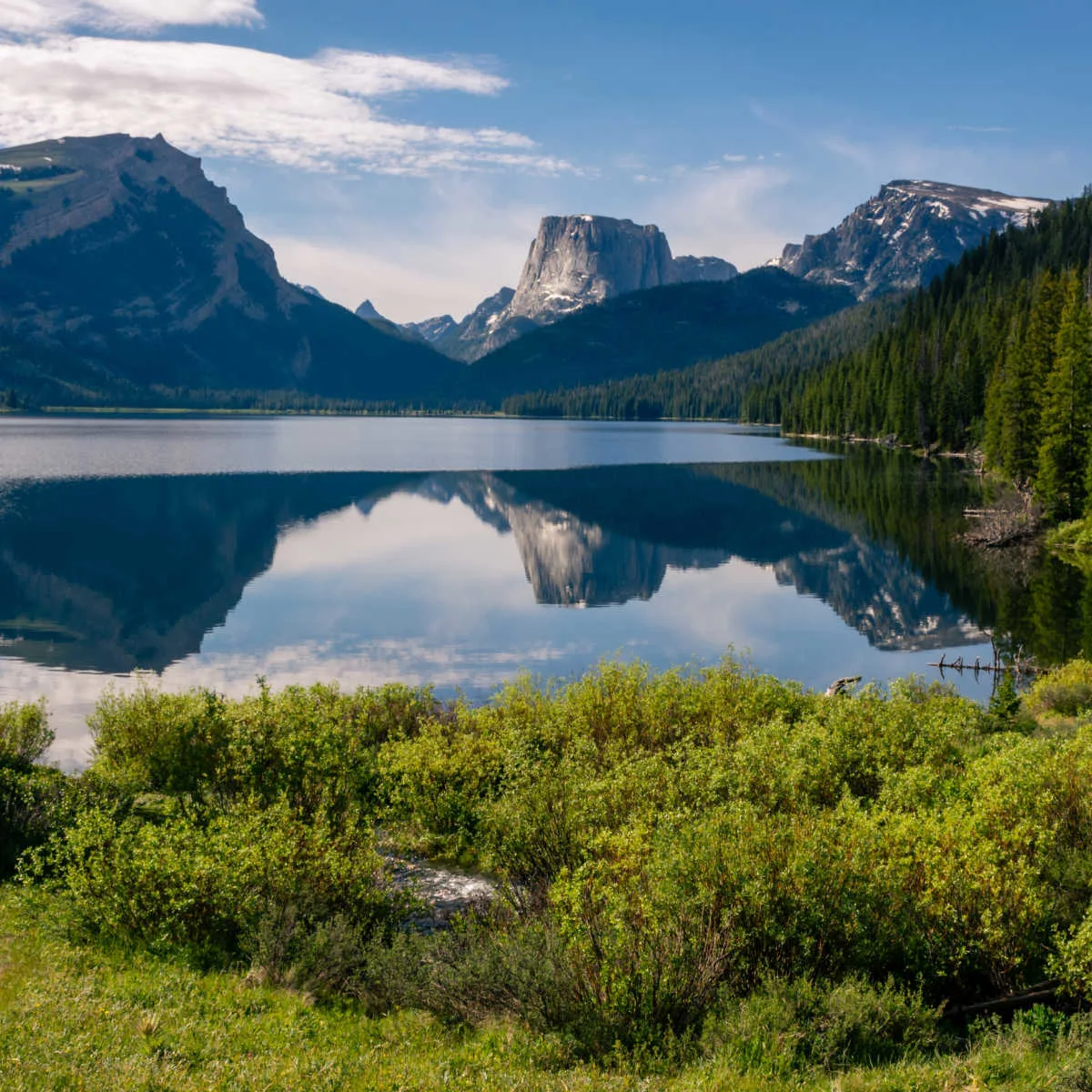 Lower Green River Lake near Pinedale, WY
