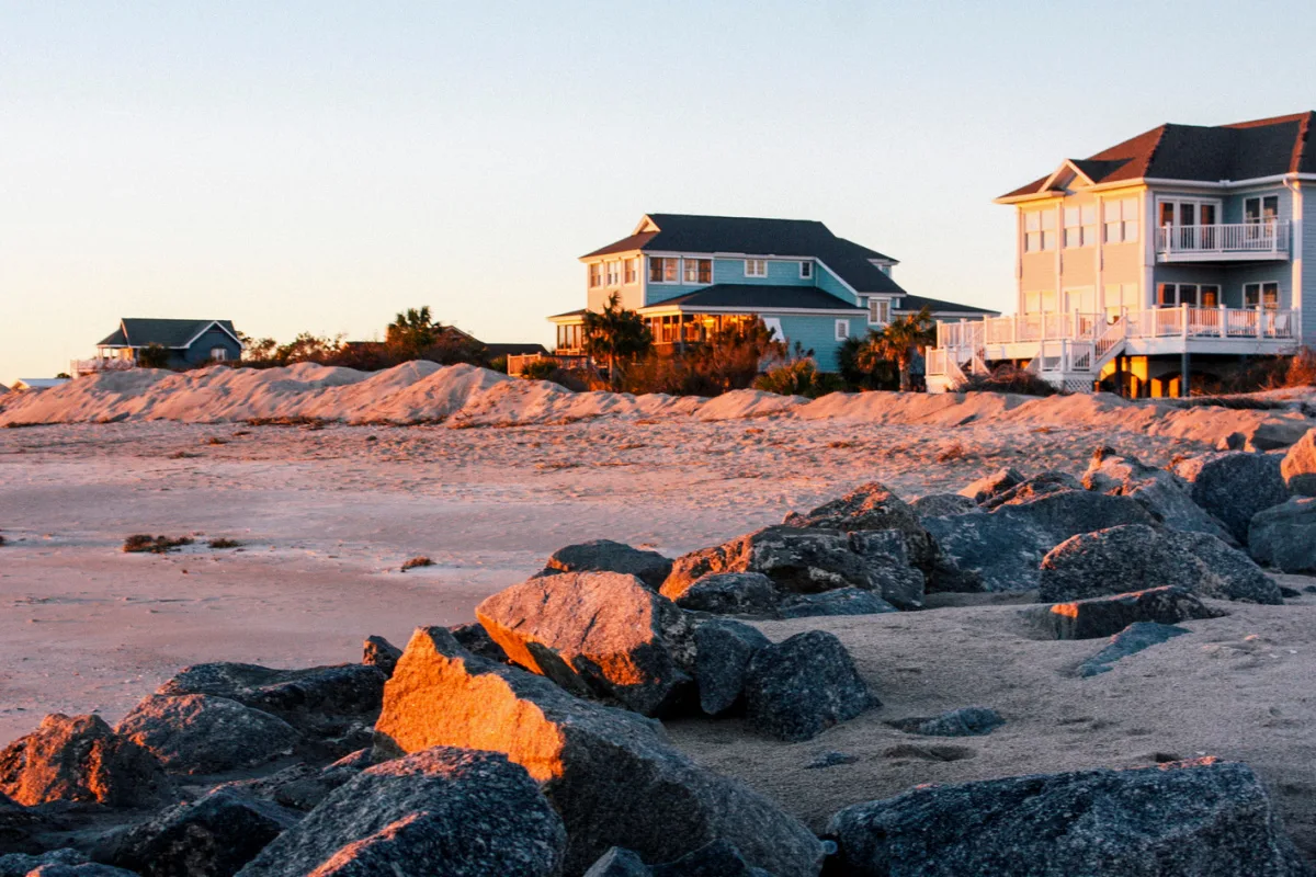Move Over Charleston! Discover Nearby Island's Charming Beach Escape Beach homes on Edisto Island, SC coast
