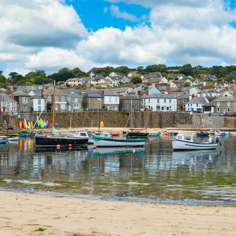Penzance Town In Cornwall, England
