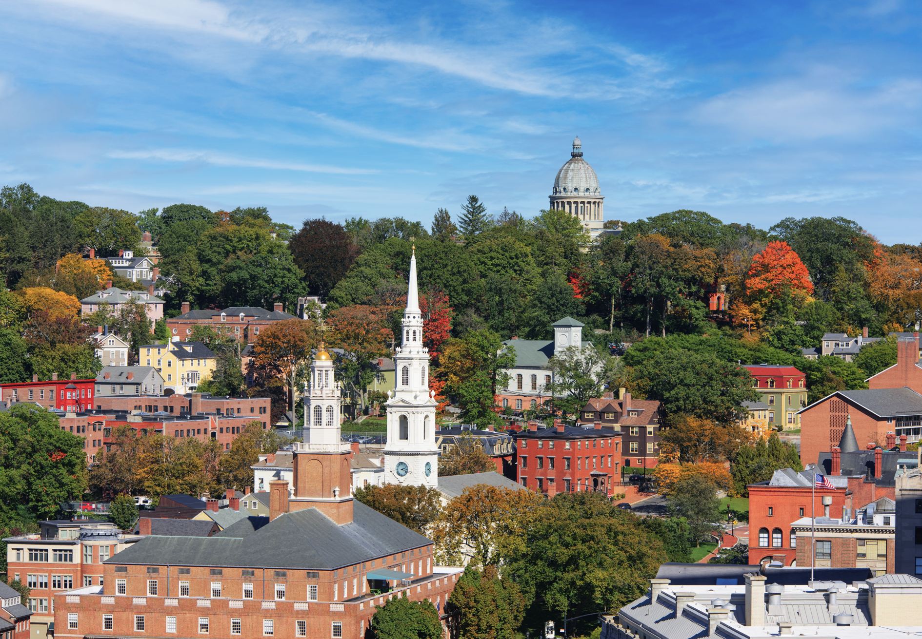 Providence, Rhode Island in the Fall