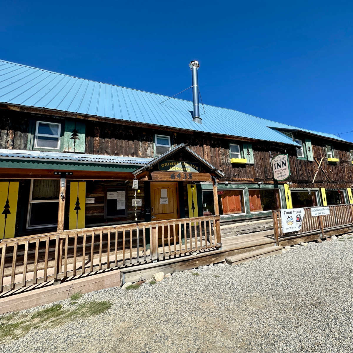 Rustic lodging in Twin Lakes, CO