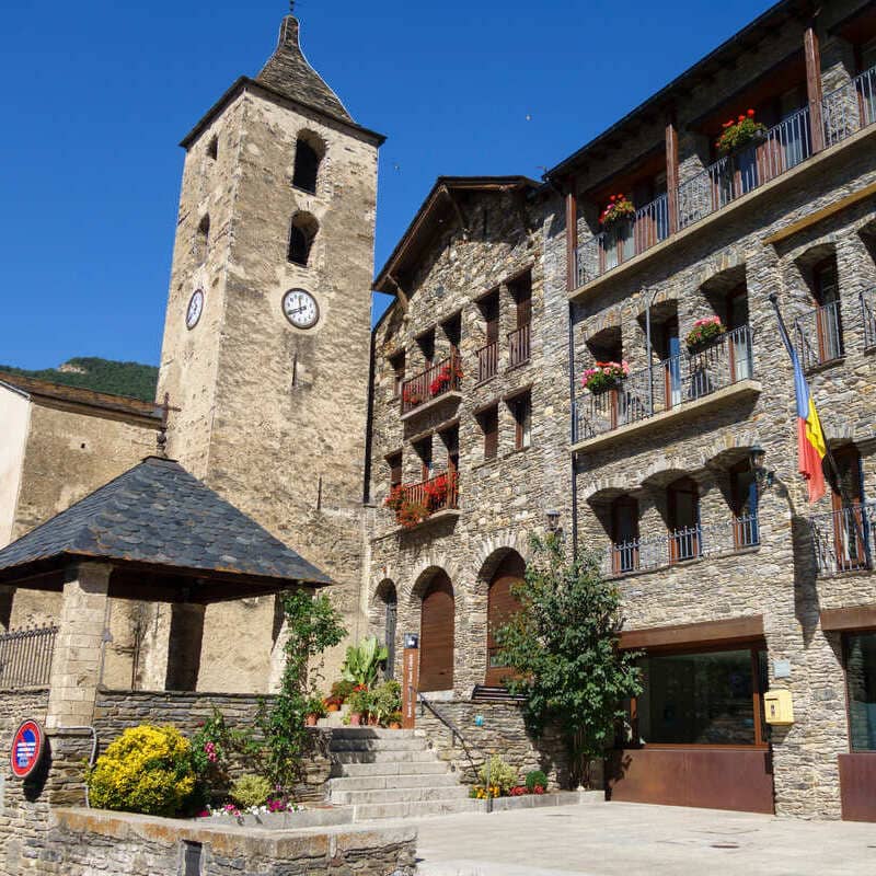 This Tiny Lesser-Known Country In Europe Wants More Tourists To Find It! Stone Church In Ordino, Andorra