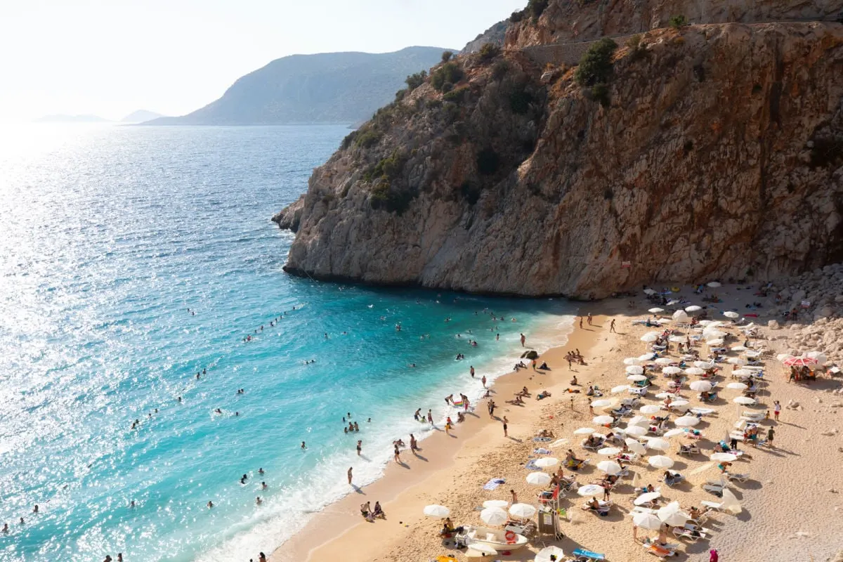 Capotas Beach à Antalya, Turki
