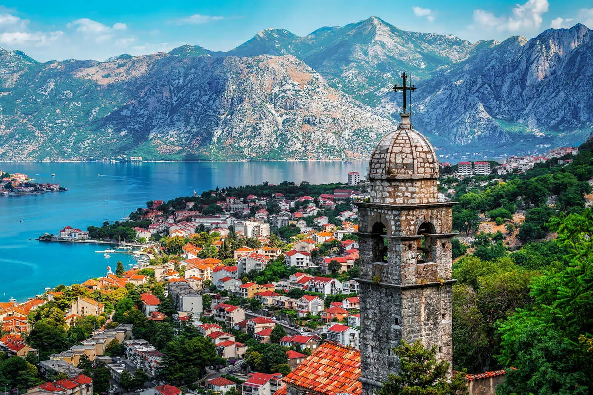 Panoramic View Of Kotor, Montenegro