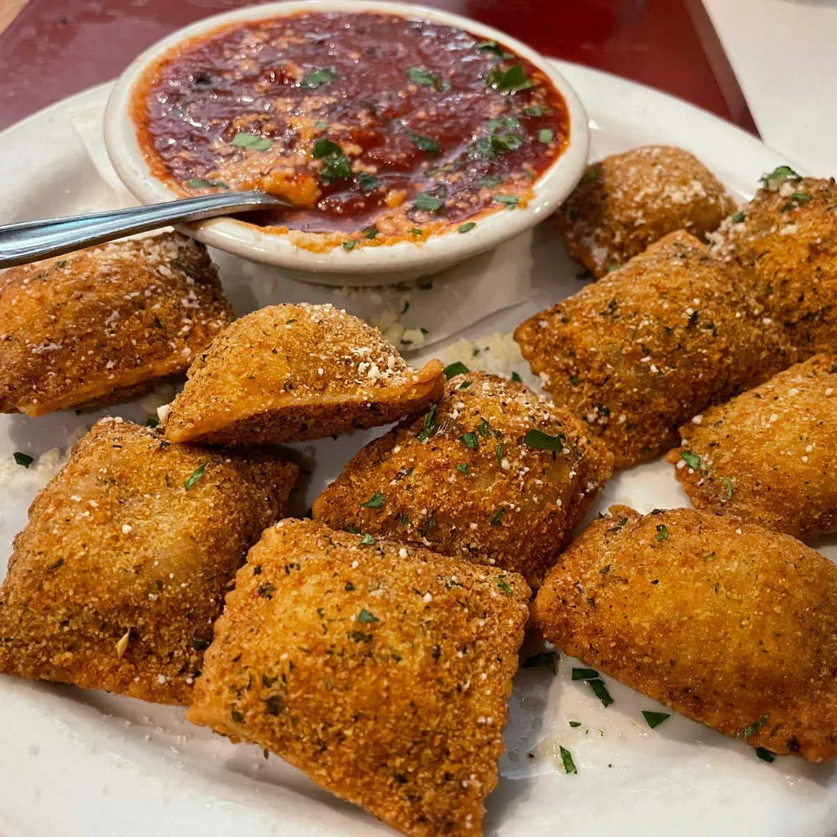 Toasted Ravioli from The Hill in St. Louis, MO