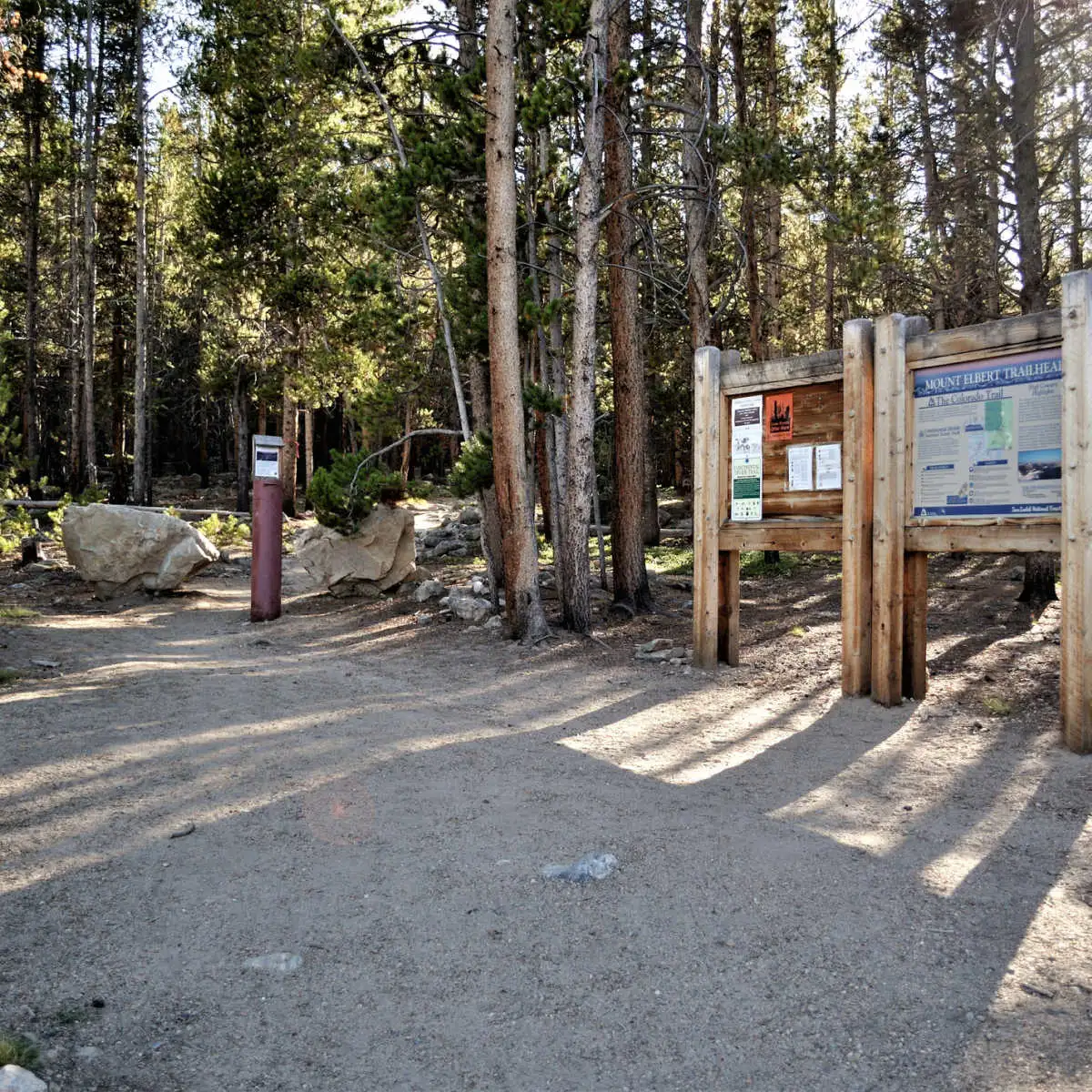Trailhead near Twin Lakes, CO