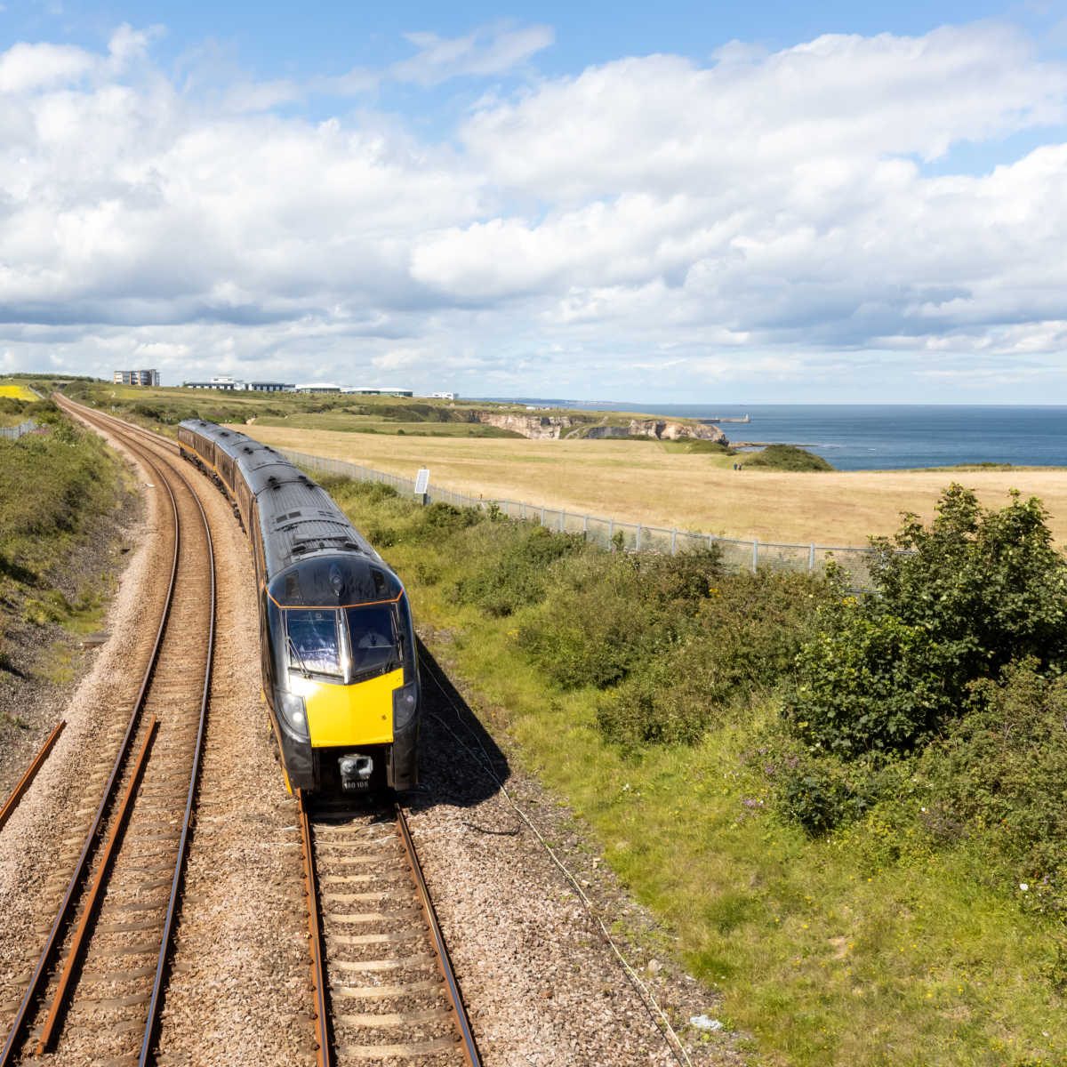 Train in Seaham, UK