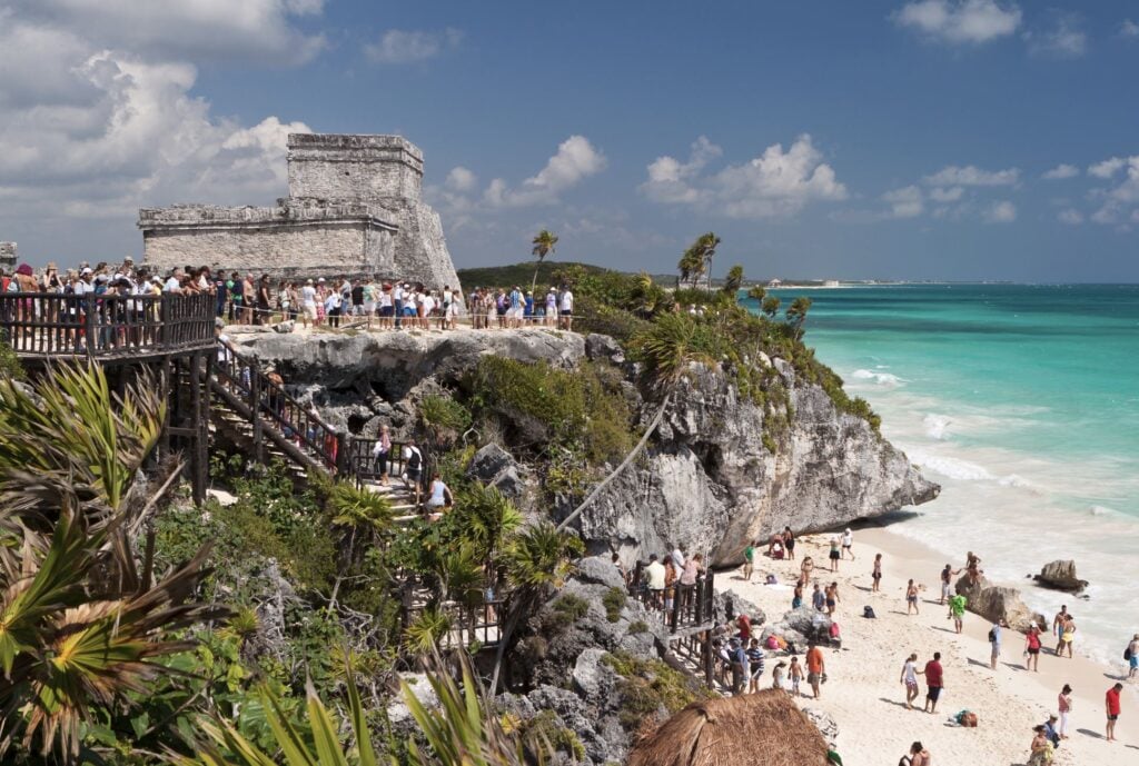 Tulum crowds