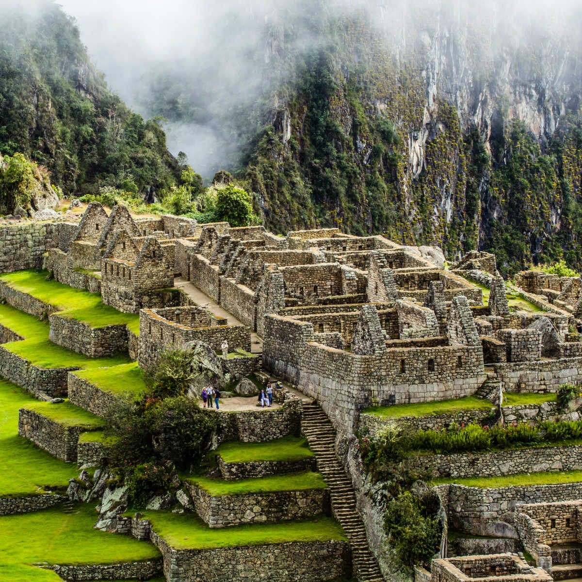Ancient site of Machu Picchu