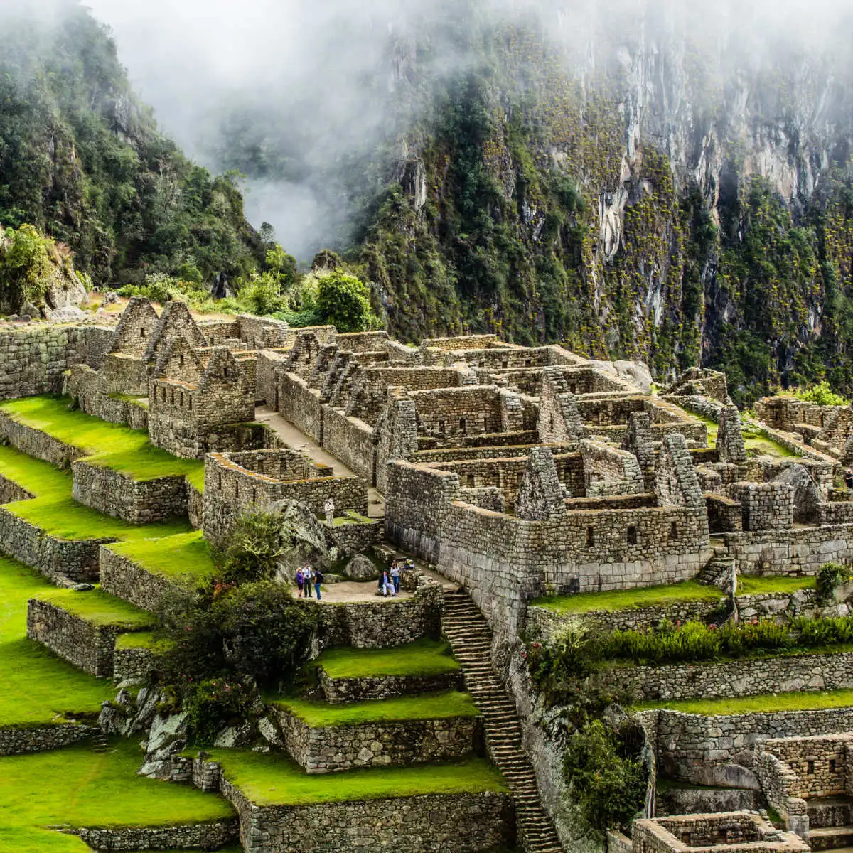 Ancient site of Machu Picchu