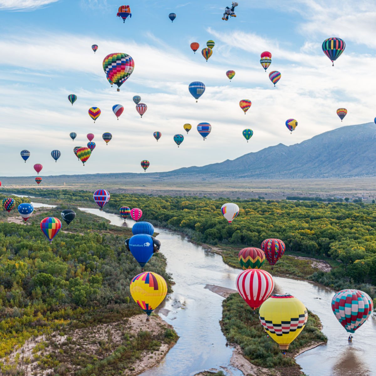 Festival de ballon à Albukirk