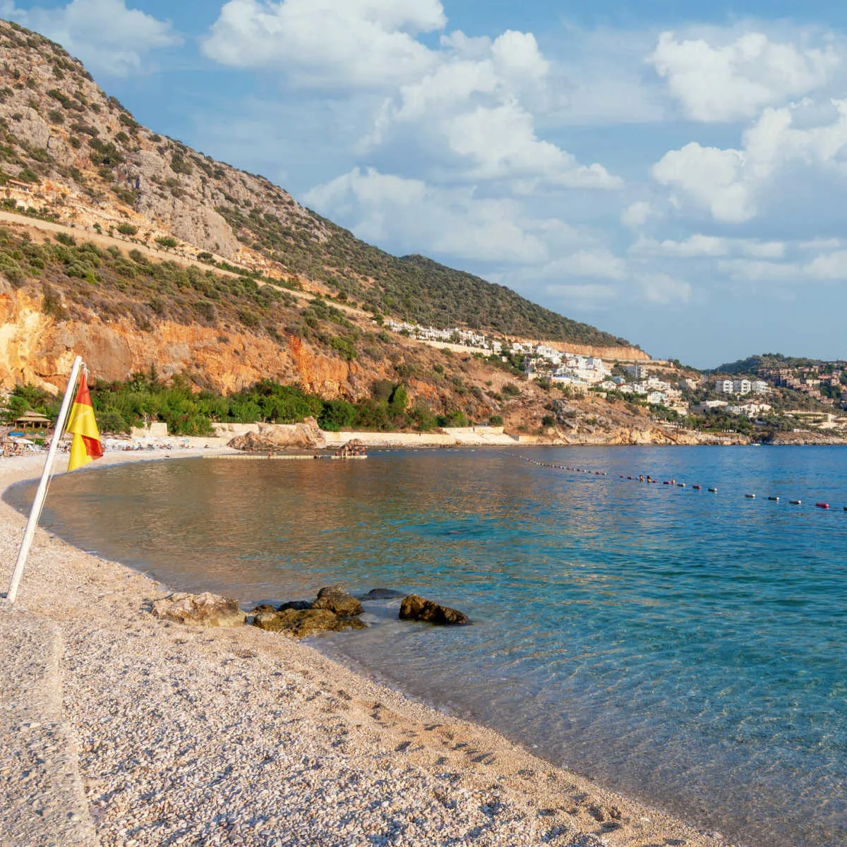Beach in Kalkan, Turkiye