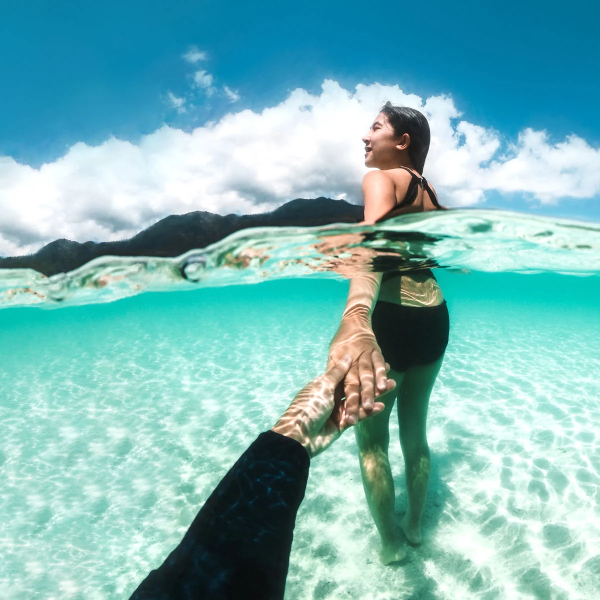 Crystal clear water of Koh Lipe, Thailand