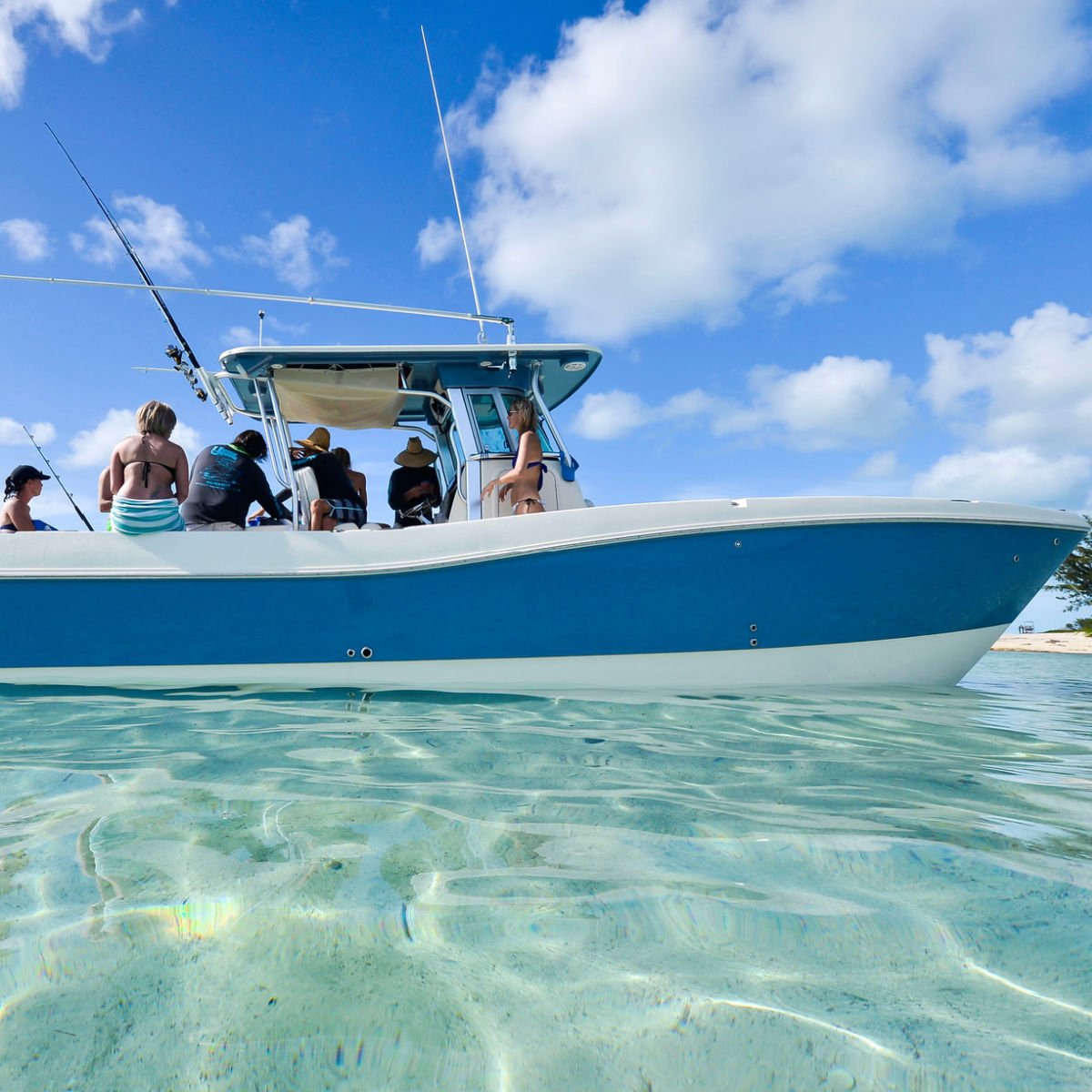 Fishing boat in Bimini