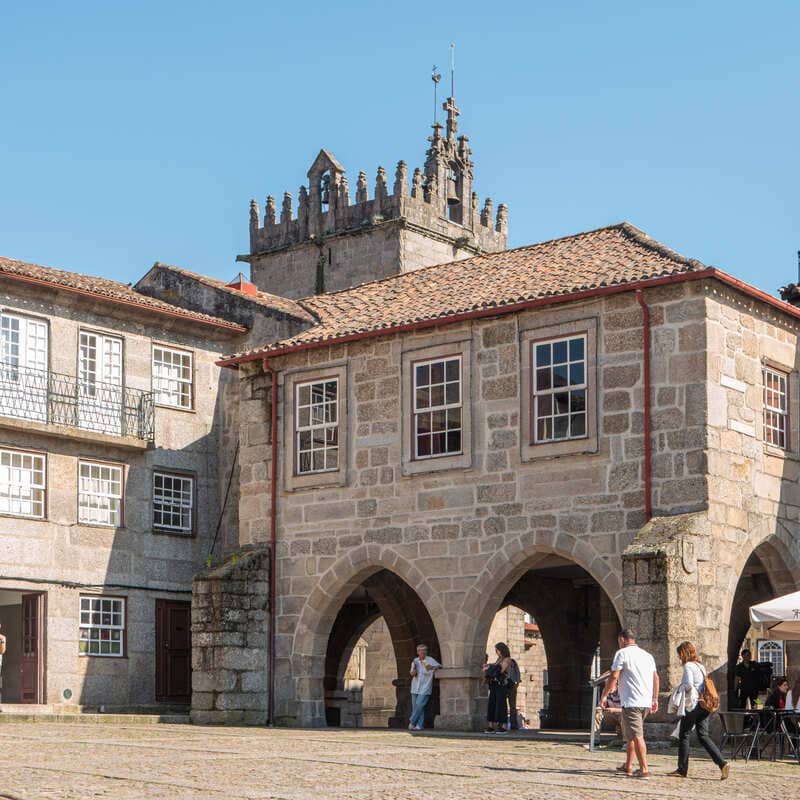 Guimaraes Palace In Portugal