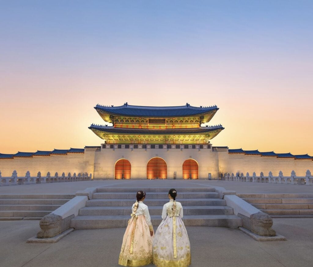 Gyeongbokgung Palace in Seoul South Korea