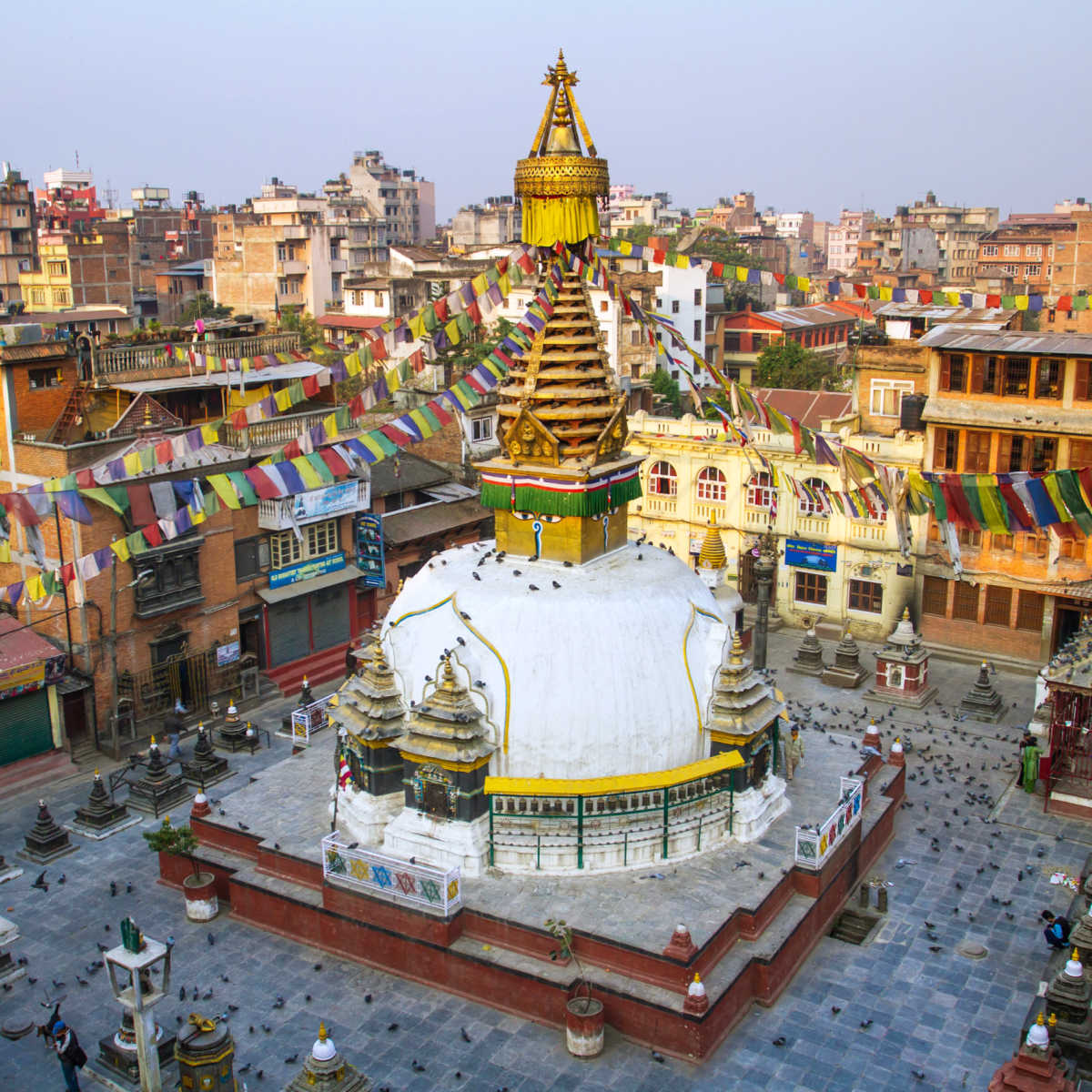 Kathesimbu Stupa in Kathmandu, Nepal