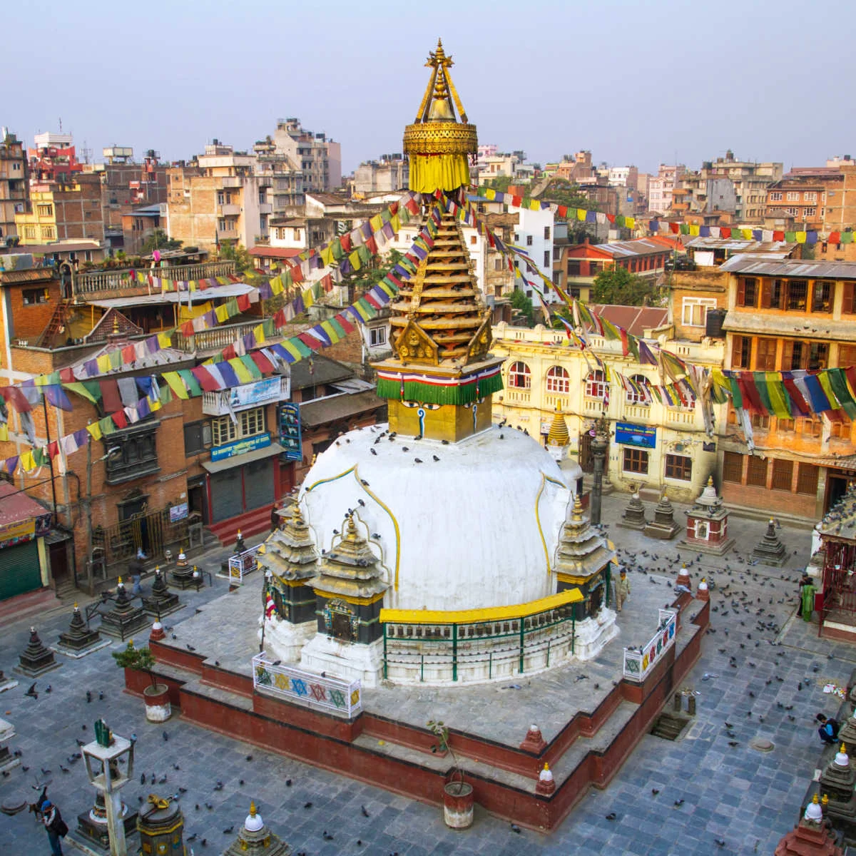 Kathesimbu Stupa in Kathmandu, Nepal