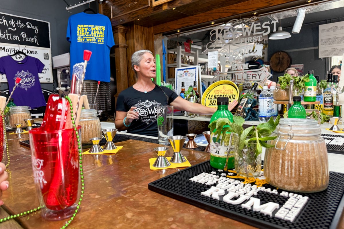 Key West Legal Rum Tour and Mojito Making Class