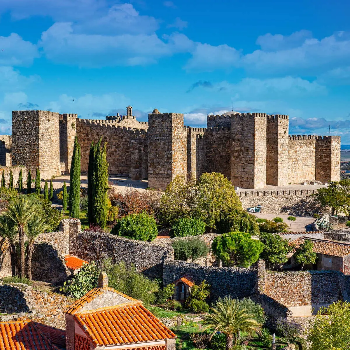 Medieval Castle In Trujillo, Spain