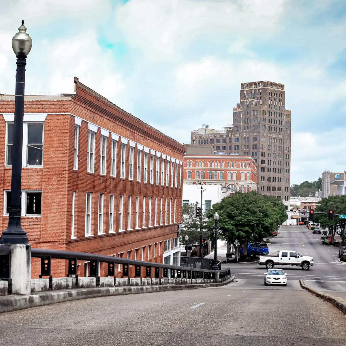 Meridian, MS cityscape