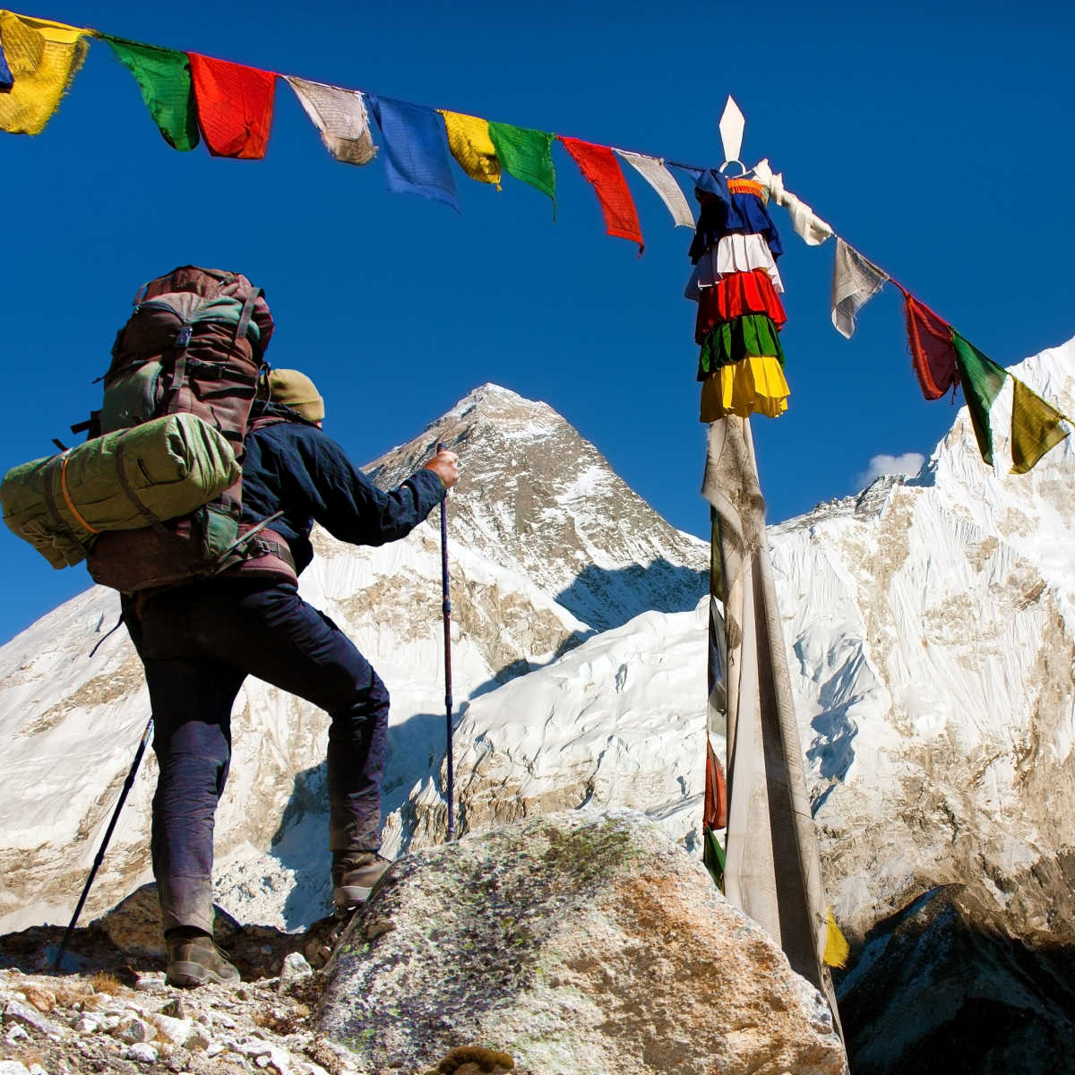 Mt. Everest hiker